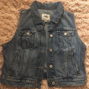Denim vest